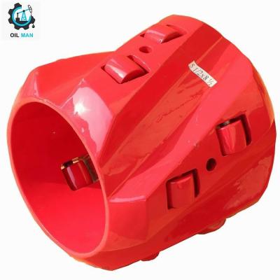 China API 10D Oil Well Centralizer Straight or Spiral Blade Casing Pipe Roller for sale