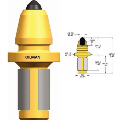 China Kennametal SM06 22 mm Vervangende tandenscherm voor de steenkoolwinning Te koop