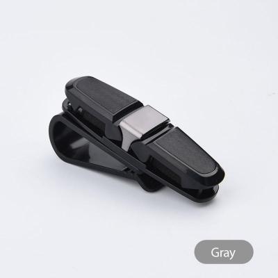 China Business / Luxury Car Sunglass Clip Holder In Car Glass Holder Support Car Eyeglass Holder for sale