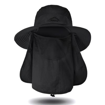 China Sunproof 2022 Sun Hat For Man Summer Quick-drying Sunscreen Fisherman Women's Beach Hat Beach Bucket Hat for sale