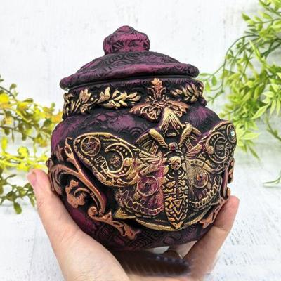 China New Europe Witch Bottle Celestial Decorative Moon Potion Jar Gothic Decorative Witchcraft Sculpture Home Decoration for sale