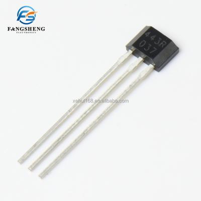 China / Hall sensor switch SS443R brand new original Honeywell inline TO-92S electronic component 443R sensor IC for sale