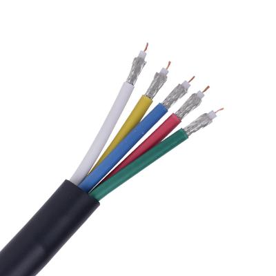 China CATV CATV Three RG6 In Combination Cable 75Ohm One RG6 Cables en venta