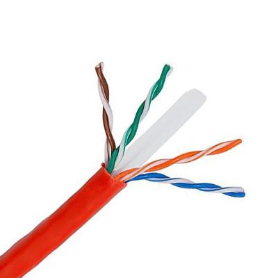 China Telecom Telecom Fluke Tested Lan Cable CPR Approved UTP Cat6 Te koop