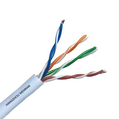 China Wenran Lan Cable Cat 5e UTP Telecom Cable for Communication en venta