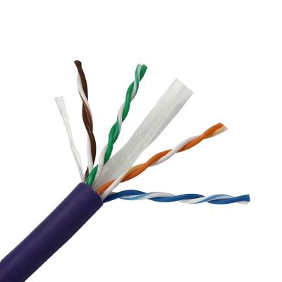 中国 Competitive Price Telecommunication Lan Cable 23AWG 4 DEVICE UTP Cat6 UTP Cat6 UV Protected Cable For Outdoor 販売のため