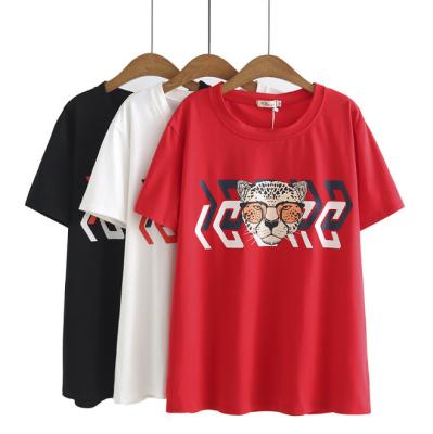 China Other Design Lady Printing T Shirts , High Quality Digital Printing Custom Designs T Shirts For Women for sale