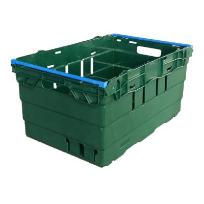 China Mesh Food grade plastic crates for fruit and vegetable used plastic crate for sale