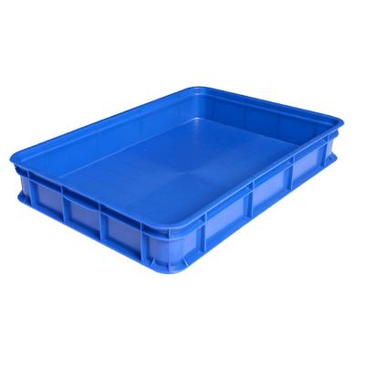 China Plastic Factory Box Stackable Boxes Solid Storage Crate Boxes for sale