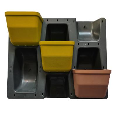 China Bulk Modern Flower Pots Flower Pots Plastic Plant Pot Wholesale for sale