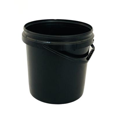 China Durable 5L Plant Plastic Bucket With Lid And Handle Storage Buckets for sale