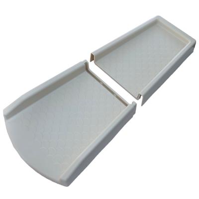 China Modern Plastic Downspout Splash Block Plastic Two Piece Guards Protect for sale