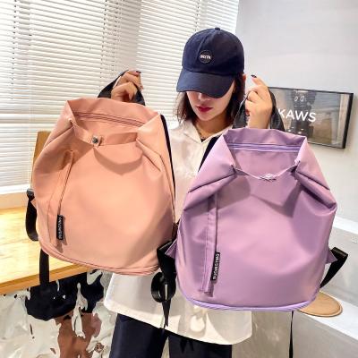 China Fashion Waterproof Oxford Travel Backpack With Zippers Wholesale Cheap Waterproof Lady Unisex Backpack Polyester for sale