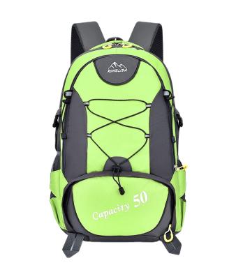 China Wholesale high quality large capacity waterproof and wear resistant custom outdoor hiking camping bag for sale