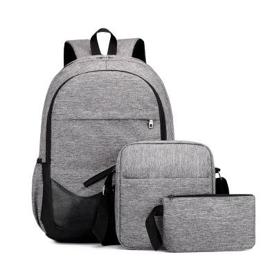 China With USB Factory Direct Selling Student School Bag For Boys Girls Boys Girls School Backpack Set Mid for sale