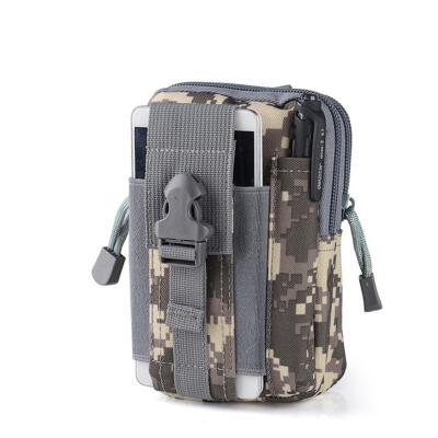 China 2021 Water Proof Fanny Pack Military Fanny Pack Multifunctional Outdoor Camouflage Packs Mobile Phone Bag for sale