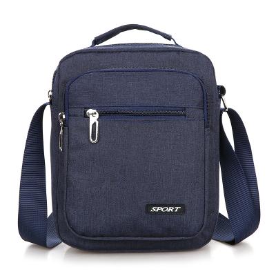 China 2021 Latest Design New Arrival Tote Polyester Shoulder Bag Waterproof Fashion Men's Durable Messenger Waist Bag for sale