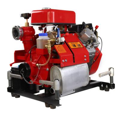 China Automotive industry good quality marine fire fighting equipment high pressure portable diesel fire fighting pump for sea for sale