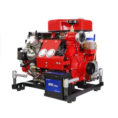 China Good quality commercial buildings emergency equipment 25hp fire fighting mobile diesel centrifugal pump for petrochemical industry for sale