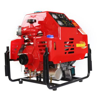 China JBQ10/11-BS Top Quality Fire Equipment American Gasoline Engine 46hp High Pressure Portable Fire Fighting Water Pump for sale