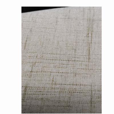 China Wear-resistant high quality sofa cover fabric imitation linen sofa fabric 100% polyester for sale