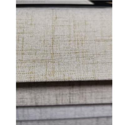 China Easy to clean high quality sofa cover fabric imitation linen sofa fabric 100% polyester for sale