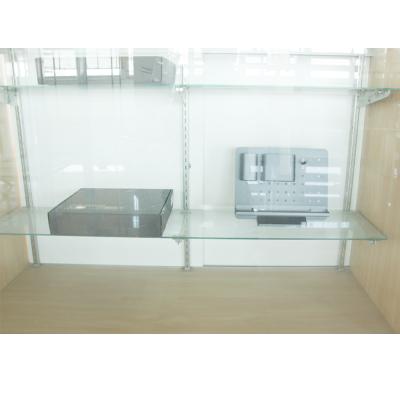 China Unique Design Eco-friendly Hot Sale Makeup Glass Display Cabinet MDF Display Cosmetic Showcase Cabinet For Makeup Store for sale