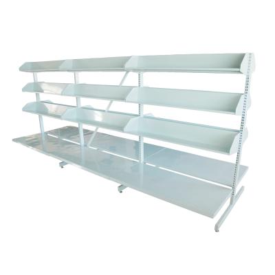 China New Type Eco-friendly Top Sale Display Furniture Supermarket Shelf Rack Retail Store Display Stands for sale