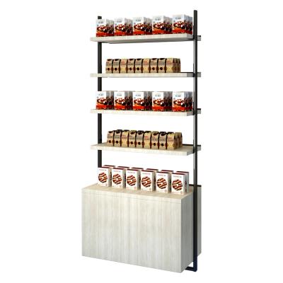 China Wholesale high quality single sided commercial bakery metal snack chocolate display rack for retail store for sale