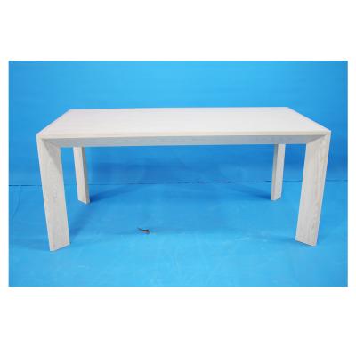 China Eco-friendly white high quality table display table Eco-friendly OEM MDF retail store display table for sale