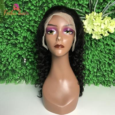 China Silky Straight Loose Wave Factory Deep Can Be Dyed Brazilian Virgin Hair 13x4 Lace Headband Raw Unprocessed Transparent Wigs Pre Plucked for sale