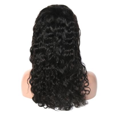 China 100% Natural Water Wave Vendor Water Wave Hair Extension Hair 10A Grade 13x6 Remy Virgin Hair HD Swiss Lace Frontal Wigs for sale