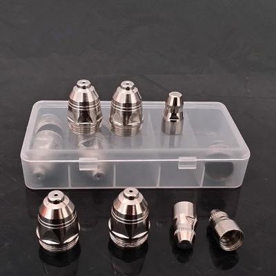 China Hot Sale P80 Plasma Cutting Torch Plasma Cutting Nozzle and Electrode Consumables Spare Parts Contact Tip Electrode and Nozzle for sale