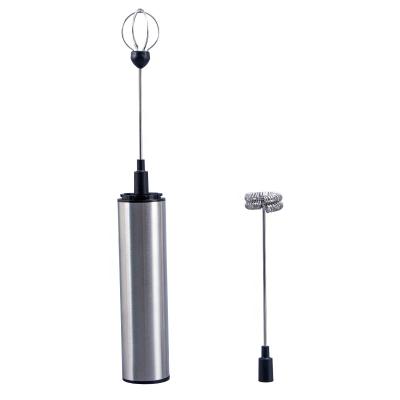 China Factory viable hot selling custom made stainless steel usb milk coffee mini rechargeable electric frother for sale