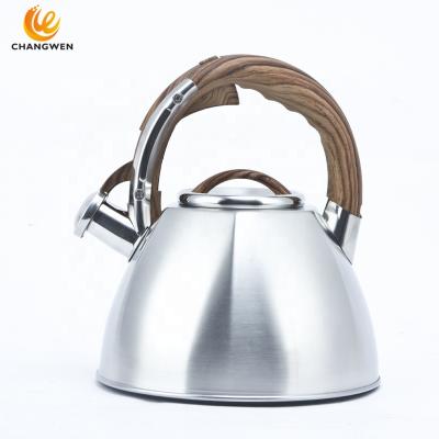 China Sustainable Water Kettle Supplier Teapot Kettle Stainless Steel Water Whistling Pot And Kettle for sale