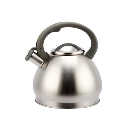 China Sustainable 3.5L Stainless Steel Home Kitchen Cafe Restaurant Camping Whistling Kettle Teapot for sale