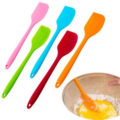 China Viable Kitchen Tools Silicone Scraper Non-Stick Heat Resistant Spatula for Baking and Pastry for sale