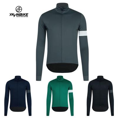 China Winter QUICK-DRY cycling men's long-sleeved fleece-lined cycling clothing warm preservation sports jacket for sale