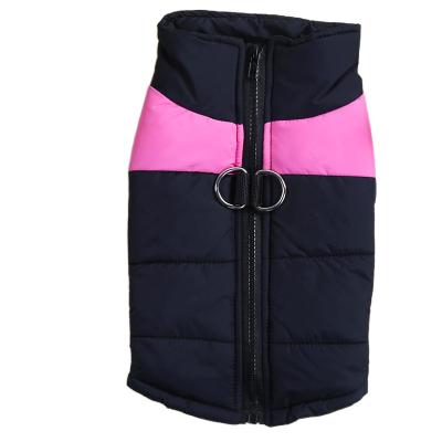 China Sustainable Hair Free Winter Cotton Pet Leisure Clothes Dog Jacket Vest Coat Warm for sale