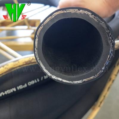 China Rubber Hydraulic Hose Manufacture China Available 1 Inch Size MSHA Hydraulic Hose for sale