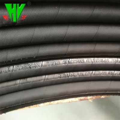 China Rubber Hydraulic Hose With Competitive Price Coal Mine Flexible Hose Steel Wire Spiral Hydraulic Hose for sale