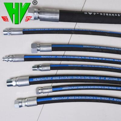 China Synthetic rubber hydraulic hose (SAE100R1, SAE100R2, SAE100R12, DIN 4Shipping and handling, 4SP…. for sale