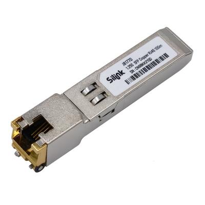 China Compatible Telecom Network J8177D HPE Aruba 1000BASE-T SFP Copper RJ45 100m Transceiver Module For HPE Aruba Switch Series for sale