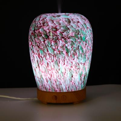 China Good quality fresh factory direct ceramic glass of Aromatherapy essential oil diffuser ultrasonic humidifier for sale