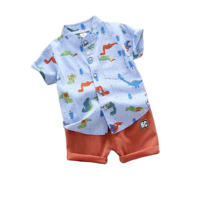 China Wholesale Custom Chinese Style 2pcs Cotton Baby Clothes Gift Newborn Baby Clothing Sets for sale