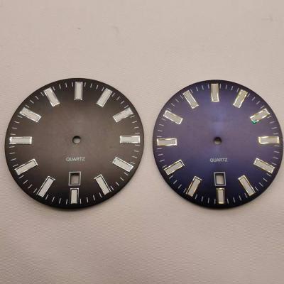 China Brass Sunburst Watch Face Print From Metal Stickers Custom Watch Face Manufacturer for sale