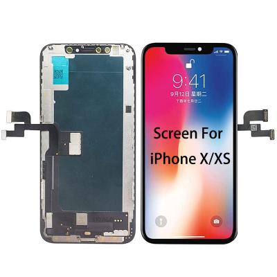 China 100% Tested Factory Wholesale OLED Touch Screen Original Gesture Operation LCDs Mobile Phone Screen Display For iPhone X/XS for sale