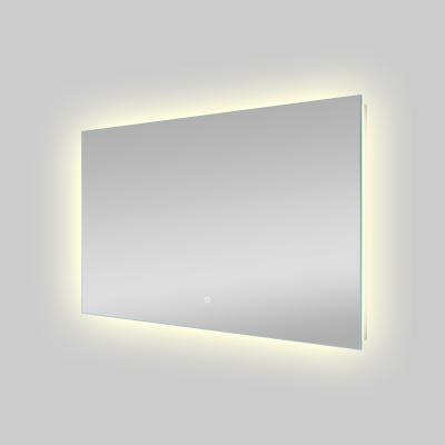 China Illuminated High End Hotel Mirror With Demister Pad Decoration Electric Bathroom LED Mirror for sale