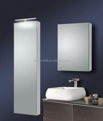 China Lighted Modern LED Dressing Mirror Cabinet for Bathroom, Lighted Wardrobe Mirror with View Lamp for sale