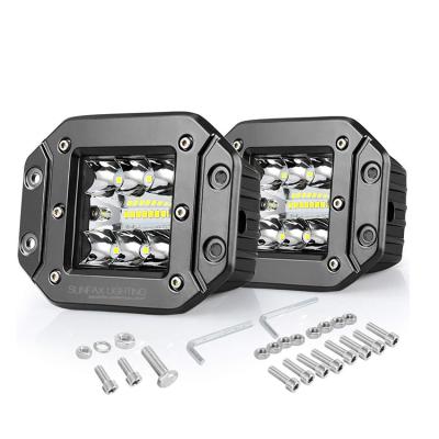 China High Power Die Casting 5inch 40w LED Auto Work Light Aluminum Led Off Road Light Stainless ATV Truck Bracket Working Light Universal for sale